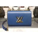 Louis Vuitton Replica M52870 Epi Leather Twist MM Bags Bleu Jean