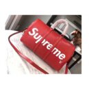 Louis Vuitton Replica M53419 x Supreme Keepall 45 Bandouliere Bags Red