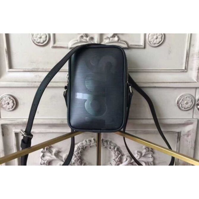 Louis Vuitton Replica M53434 Epi Leather Supreme x Danube PM Black