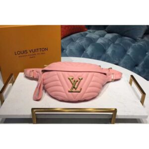 Louis Vuitton Replica M53750 LV Replica New Wave Bumbag Pink Leather
