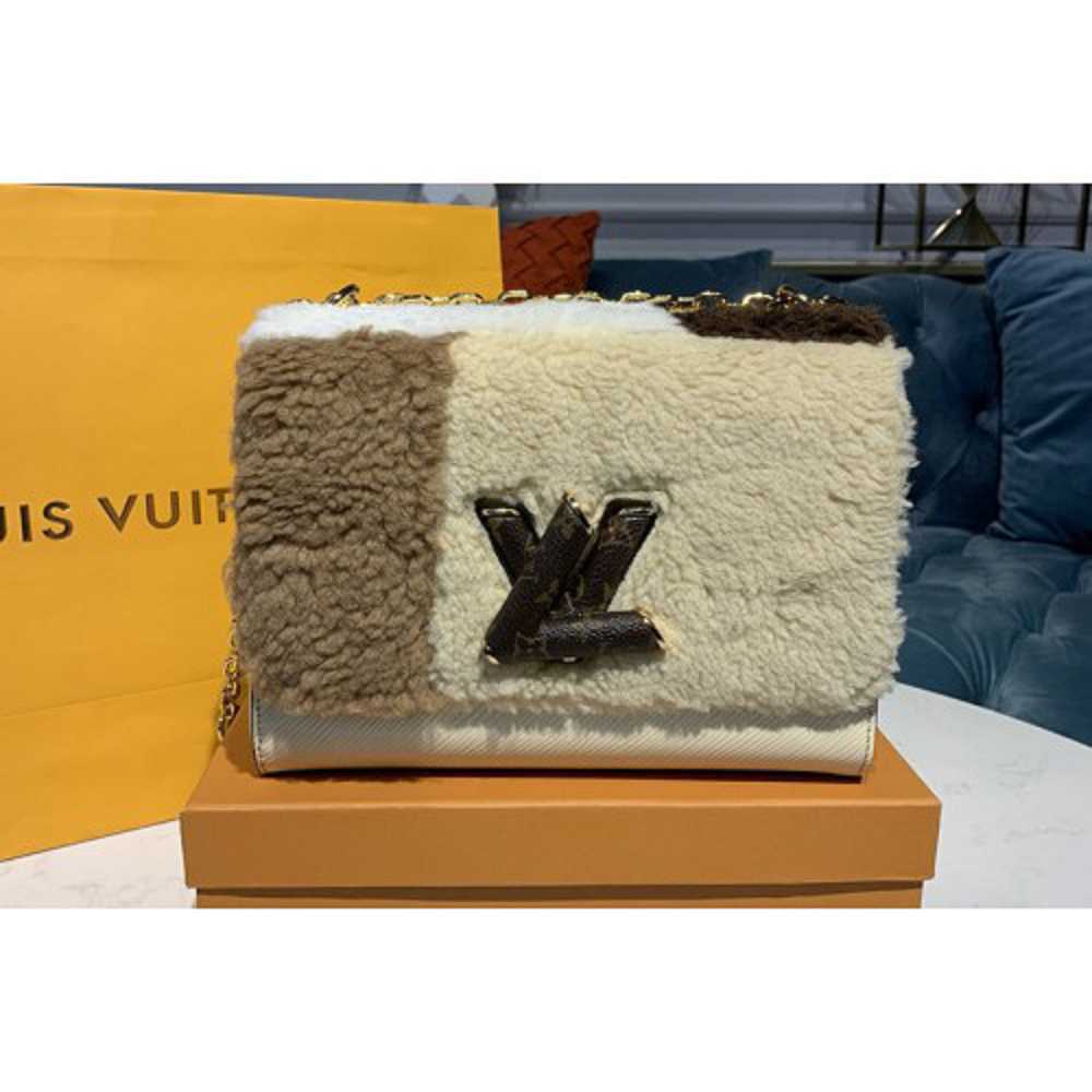 Louis Vuitton Replica M55450 LV Replica Teddy Twist MM Bag in Epi Leather