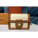 Louis Vuitton Replica M55964 LV Replica Mini Dauphine Handbags in Beige Epi leather