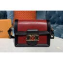 Louis Vuitton Replica M55964 LV Replica Mini Dauphine Handbags in Red Epi leather