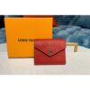 Louis Vuitton Replica M58879 LV Replica Zoe Wallet Red Monogram Empreinte Leather