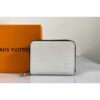 Louis Vuitton Replica M60152 LV Replica Zippy coin purse in White Epi Leather