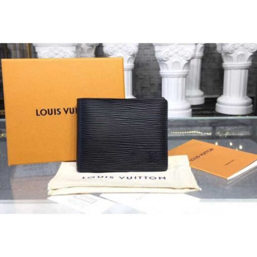 Louis Vuitton Replica M60332 LV Replica Slender Wallet Epi Leather