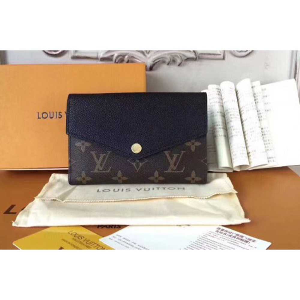 Replica Louis Vuitton M60140 Pallas Compact Wallet Monogram Canvas