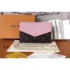 Louis Vuitton Replica M60990 LV Replica Pallas Compact Wallet Monogram Canvas Pink