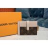 Louis Vuitton Replica M61730 LV Replica Card Holder Wallet Monogram Canvas And Beige Calf Leather