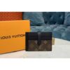 Louis Vuitton Replica M61730 LV Replica Card Holder Wallet Monogram Canvas And Black Calf Leather