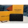 Louis Vuitton Replica M61864 LV Replica Zippy wallet Black Monogram Empreinte Leather