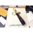 Louis Vuitton Replica M61950 LV Replica Damier Ebene Canvas Dragonne Bag Charm and Key Holder
