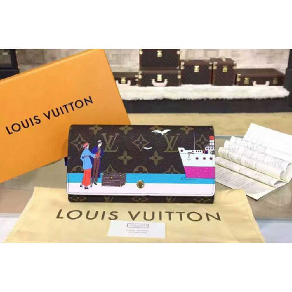 Louis Vuitton Replica M62137 Sarah Wallet Monogram canvas