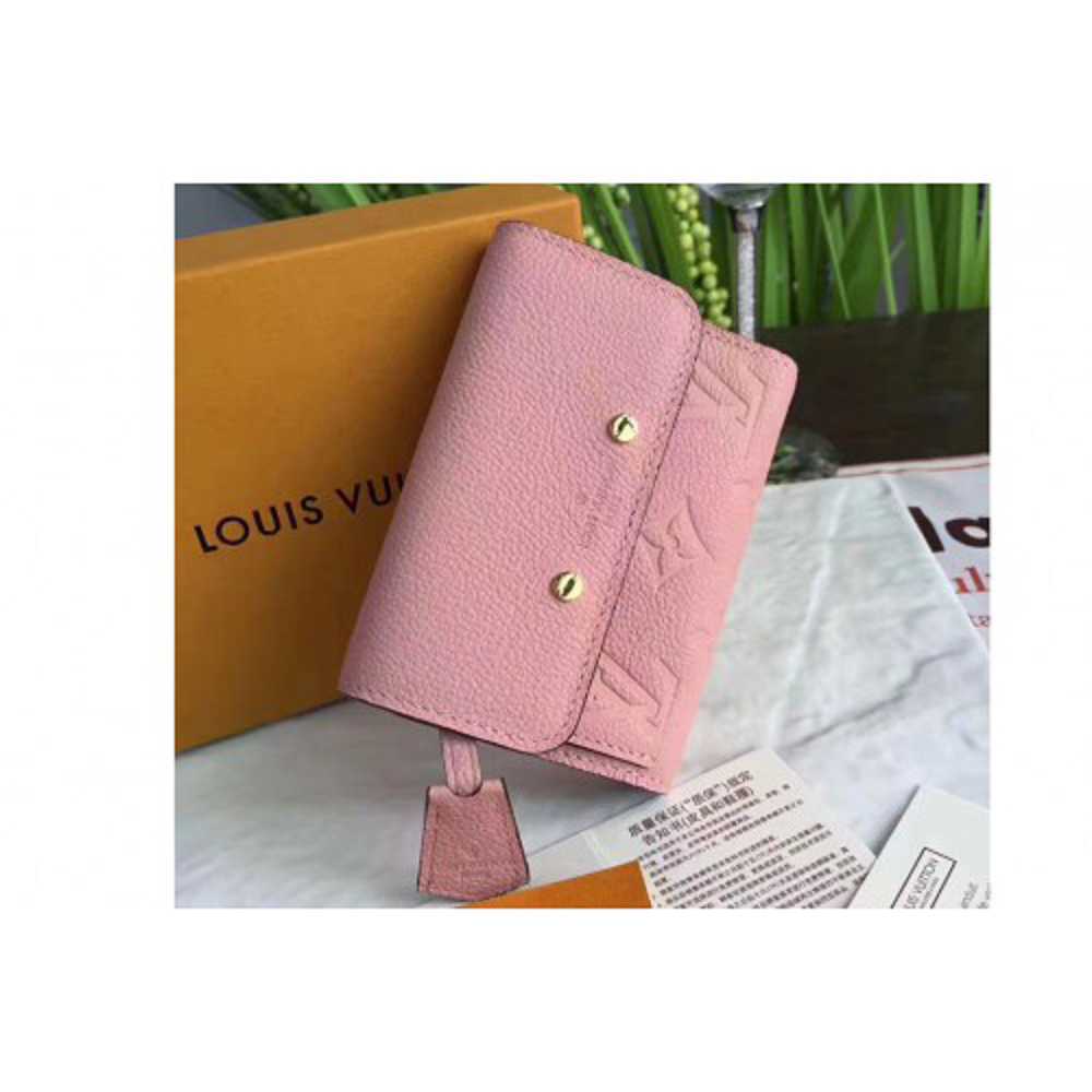 Louis Vuitton Replica M62184 Pont Neuf Compact Wallet Monogram Empreinte Pink
