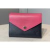 Louis Vuitton Replica M62204 LV Replica Victorine wallet in Indigo Blue / Hot Pink Epi Leather