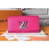Louis Vuitton Replica M62362 Twist Epi Leather Wallets Hot Pink