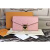 Louis Vuitton Replica M62458 Monogram Empreinte Metis Wallet Pink