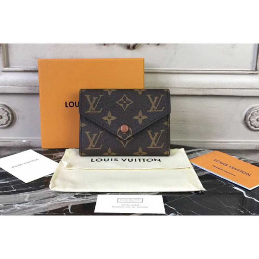 Louis Vuitton Replica M62472 Monogram Canvas Victorine Wallet