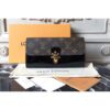 Louis Vuitton Replica M62558 Cherrywood Wallet Patent Leather With Monogram canvas Black