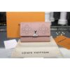 Louis Vuitton Replica M62658 LV Replica Capucines Compact Wallet Taurillon leather Pink