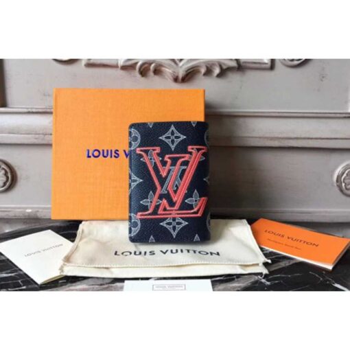 Louis Vuitton Replica M62889 Monogram Ink Canvas Pocket Organizer Wallets