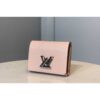 Louis Vuitton Replica M62934 LV Replica Twist compact wallet in Pink Epi leather