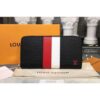 Louis Vuitton Replica M62983 LV Replica Zippy Wallets Epi Leather Black