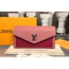 Louis Vuitton Replica M62987 LV Replica Mylockme Wallet Calf Leather Rosy/Pink