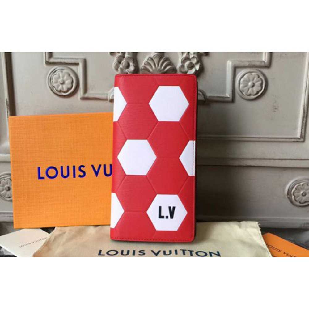 Louis Vuitton Replica M63230 Fifa World Cup 2018 Epi Leather Wallets Red