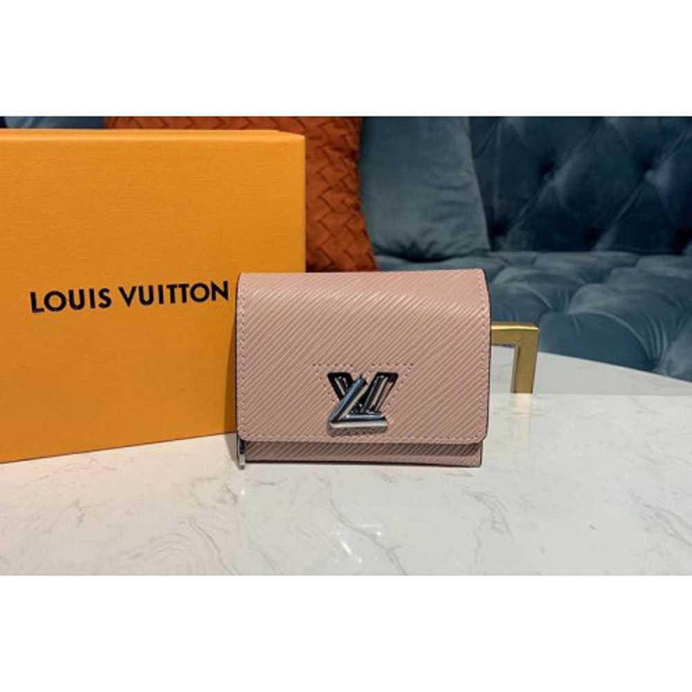 Louis Vuitton Replica M63323 LV Replica Twist XS Wallet Pink Epi leather