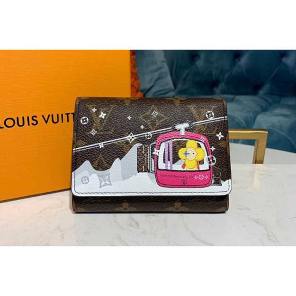 Replica Louis Vuitton M60661 Victorine Wallet Monogram Canvas For Sale