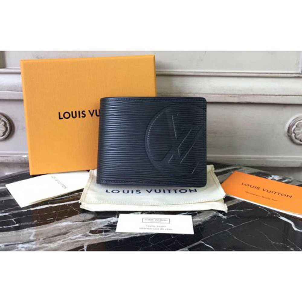Louis Vuitton Replica M63514 Epi Leather Multiple Wallet Black