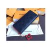 Louis Vuitton Replica M63920 LV Replica Clemence Wallet Monogram Empreinte Leather Marine Rouge