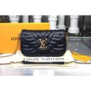Louis Vuitton Replica M63929 New Wave Chain Pochette Bags Black