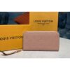 Louis Vuitton Replica M64090 LV Replica Zippy wallet Pink Monogram Empreinte Leather