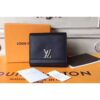 Louis Vuitton Replica M64309 Lockme II Compact Wallets taurillon Black