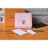 Louis Vuitton Replica M64309 Lockme II Compact Wallets taurillon Pink
