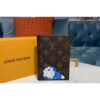 Louis Vuitton Replica M64411 LV Replica Passport Cover Wallet Monogram canvas With Doraemon