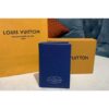 Louis Vuitton Replica M64411 LV Replica Passport cover Wallet Blue Taiga leather