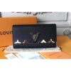 Louis Vuitton Replica M64551  Capucines Wallet Taurillon Leather Black