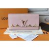 Louis Vuitton Replica M64552 Capucines Taurillon Wallets Pink