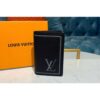 Louis Vuitton Replica M68209 LV Replica Pocket Organizer Black Taurillon leather