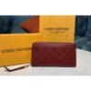 Louis Vuitton Replica M68571 LV Replica Zippy wallet Burgundy Monogram Empreinte Leather