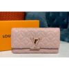 Louis Vuitton Replica M68590 LV Replica Capucines long wallet Pink Calf Leather