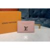 Louis Vuitton Replica M68610 LV Replica Lockme card holder Pink Calf leather