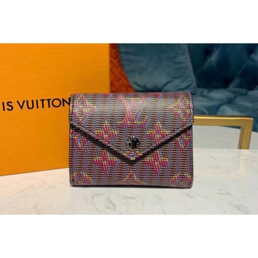 Louis Vuitton Replica M68673 LV Replica Zoe Wallet Monogram LV Replica Pop Pink