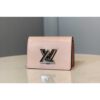 Louis Vuitton Replica M68681 LV Replica Twist Multicartes Wallet in Pink Epi leather