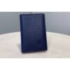 Louis Vuitton Replica M68717 LV Replica Pocket Organizer Wallet in Blue/Green Epi Leather