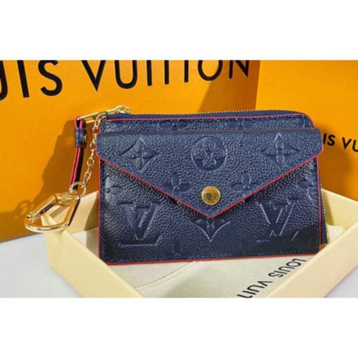 Louis Vuitton Replica M69420 LV Replica Card Holder Recto Verso in Monogram Empreinte leather