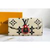 Louis Vuitton Replica M69514 LV Replica Crafty Sarah wallet in Cream Monogram Empreinte Leather